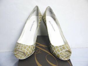 ENZO ANGIOLINI オープントゥ パンプス 6M 23.0cm x857-68