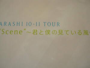 ★嵐 　ARASHI LIVE TOUR2010-2011 Scene ～君と僕の見ている風景～ コンサート公式グッズ パンフレット