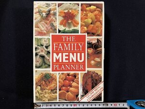 ｇ◎◎　英語　レシピ本　THE FAMILY MENU PLANNER　1994年　/A14