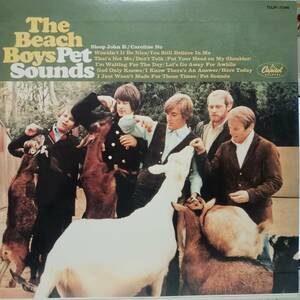 美品 日本盤LP虹ラベル Beach Boys / Pet Sounds 1992年 CAPITOL TOJP-7246ビーチ・ボーイズ ペット・サウンズBrian Wilson God Only Knows