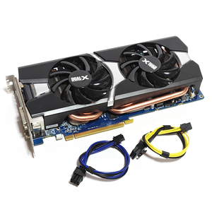 R9 280X 3GB 電源ケーブル付属 グリス塗替済 MacPro 2008 2009 2010 2012 用 SAPPHIRE Radeon OC HD 7950 上位 EFI ブート Mojave 対応