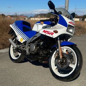 ホンダ NSR250R MC16 ベース 超希少 書類付き 2スト レア マニア 現状車 白.青 86 88 89 SE 検) TZR NS DT TS GT KH RG RD ホンダ250