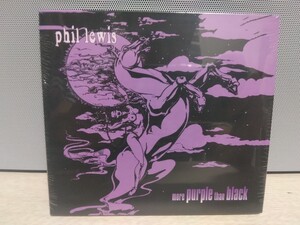 ☆PHIL LEWIS☆MORE PURPLE THAN BLACK【必聴盤】フィリップ・ルイス 新品未開封 デジパック仕様 2024REMASTER CD