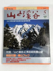 山と渓谷 1990年5月号 No.658 創刊60周年記念特別号 山と渓谷に見る昭和登山史 飯豊連峰 椎名誠/サファリからキリマンジャロ【H73729】