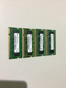 中古品 DDR2 PC2-533 2GB(512M*4) 現状品