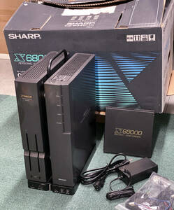 1円〜 オーバーホール済 SHARP X68000XVI 本体 システムディスク &おまけ付