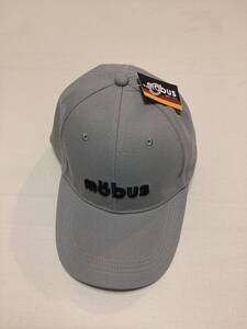 MOBUS（モーブス）キャップ　帽子●グレー◆長期保管・デッドストック・未着用品◎タグ付き