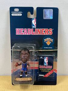 未開封 HEADLINERS フィギュア PATRICK EWING バスケット NEW YORK KNICKS NBA 同梱可能