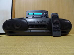 【送料込】Panasonic パナソニック　RX-DT909 CDラジカセ（純正リモコン付）