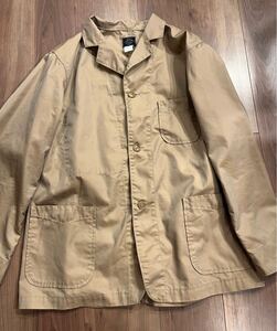 新品未使用 POST OVERALLS ポストオーバーオールズ 日本製 OK Rider 4 P/C French Twill Khaki サイズM