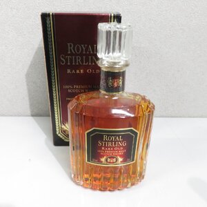 【31】1円～ROYAL STIRLING ロイヤル スターリング レア オールド 43％ 750ml 未開栓