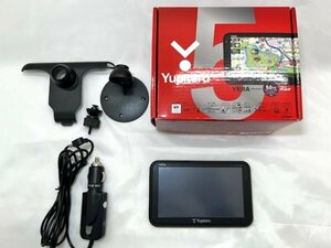 【菊水-10323】◆［ユピテル］ワンセグ カーナビゲーション　YERA YPB508si◆5.0v型／12Ⅴ車専用◆※通電のみ確認 ユーズド・中古◆KT