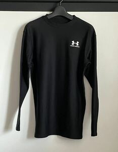 ☆送料無料！UNDER ARMOUR アンダーアーマー　長袖トレーニングシャツ　黒☆L