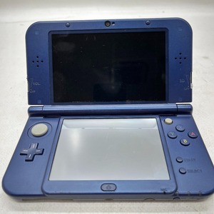 06w5476★1円~ Newニンテンドー3DS LL　メタリックブルー 任天堂 本体のみ ゲームハード 中古品