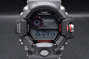 未使用級 CASIO G-SHOCK RANGEMAN Ref:GW-9400J カシオ ジーショック レンジマン 電波ソーラー 腕時計 ■31206