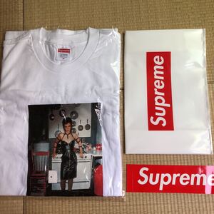 18ss week6 3/31 新品 Supreme Nan as a dominatrix Tee White Medium シュプリーム ナンゴールディン Tシャツ 白 Mサイズ