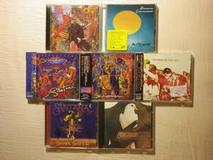 『Santana アルバム7枚セット』(帯付有,Abraxas,Caravanserai,Supernatural,Shaman,All That I Am,Shape Shifter,Greatest Hits)