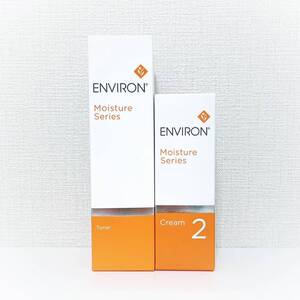 【送料無料】大人気★エンビロン☆モイスチャートーナー200&モイスチャークリーム2★新品未使用★ENVIRON