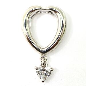 1円〜!!POLAjewelry(ポーラ)《K18 天然ダイヤモンドペンダントトップ》J 約3.3g pendant jewelry diamond ジュエリー EA9/EB0 E114