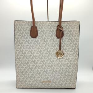 【美品】MICHAEL KORS　マイケルコース　トートバッグ　MK柄　大容量