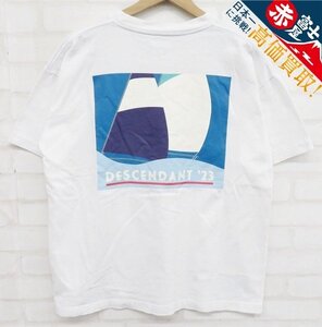 7T7952【クリックポスト対応】DESCENDANT FULL SAIL 半袖Tシャツ ディセンダント