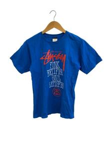 STUSSY◆Tシャツ/-/-/BLU