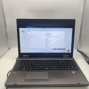 HP/6560B/Core i3-2328M/15.6インチ/光学ドライブ/3