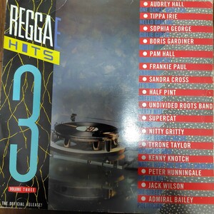 REGGAE HITS VOL.3 アナログ盤オムニバスLPレコード レゲエヒッツ JET STAR