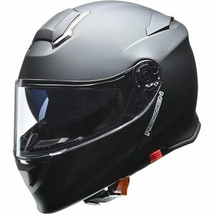 未使用 リード工業 バイク用 モジュラーヘルメット システムヘルメット REIZEN レイゼン Mサイズ マットブラック 57-58cm未満