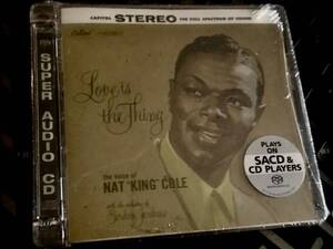 廃盤 SACD NAT KING COLE Love Is The Thing Analogue Productions Steve Hoffman スティーヴ・ホフマン　ナット・キング・コール