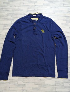 ★★Abercrombie&Fitch ヘンリーロンT Ｓサイズ ★★未使用品★★SKUタグ付き★★