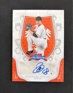 菅野智之 Tomoyuki Sugano Panini Crusade Apprentice Signature 直筆サイン サイン Auto オリオールズ MLB #AS-TSG 読売ジャイアンツ