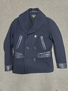 アットラスト 初期レールロード ピーコート 36 ATLAST RAILROAD TIMEWORNCLOTHING ATLAST&CO BUTCHER PRODUCTS TENDERLOIN T-rail