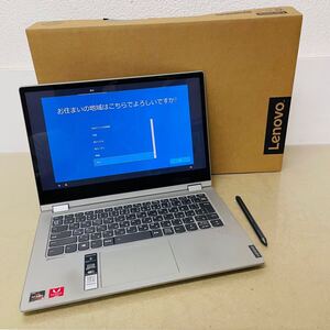 初期化済み　動作品　Lenovo IdeaPad C340-14API 81N6 Ryzen 5 3500U 　8GB 　SSD　256GB 　元箱あり 　　ペン付き　C965 　100サイズ発送