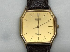 【動作未確認】SEIKO Dolce セイコー ドルチェ 6030-5500 クォーツ メンズ腕時計