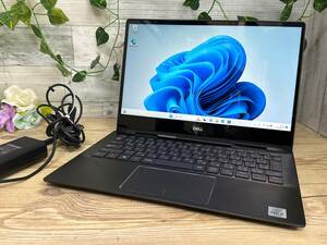 【美品】Dell Inspiron 13 2-in-1 7391[Core i5 10210U 1.6GHz/RAM:8GB/SSD:256GB/13.3インチ/タッチバー]Windows 11 動作品