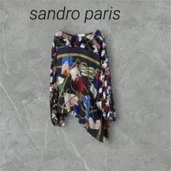 sandro Paris サンドロ　フランスブランド　ヴィンテージ　ブラウス