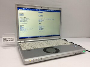 ジャンク/ Panasonic CF-SZ6ADYVS Intel Core i3-7100U メモリ8.19GB ストレージ無し 【K00127】