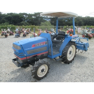 徳島県渡し イセキ TA207 20馬力 685h キャノピー 4WD ディーゼル バックアップ トラクター RKA140 ロータリー 現状渡し 中古 直P9231315