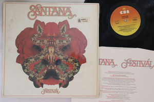 英LP Santana Festival SCBS86020 CBS /00260