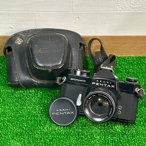 ASAHI PENTAX アサヒペンタックス SP SPOTMATIC Auto-Takumar 1:1.8/55 ケース付き 動作未確認 ジャンク品(A134)