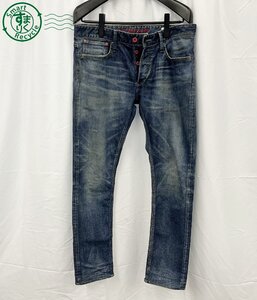 BA0101020　△ ③ DENHAM デンハム RAZOR SLIM FIT W34-L34 デニム パンツ ブルー系 メンズ アパレル 中古 現状品