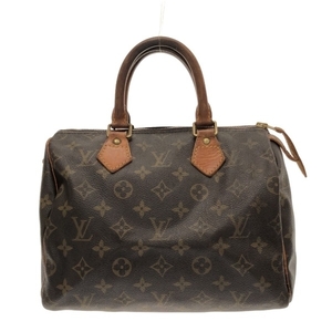 ルイヴィトン LOUIS VUITTON ハンドバッグ M41528 スピーディ25 モノグラム・キャンバス SP0966 バッグ モノグラム