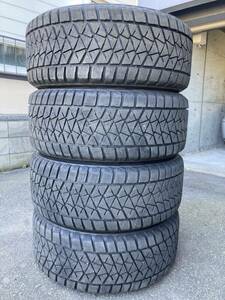 スタッドレスタイヤ のみ ブリヂストン DM-V2 285/50R20 2018年製 7-8分山 4本 札幌 手渡し可 冬タイヤ BRIDGESTONE 日本製 JAPAN ランクル