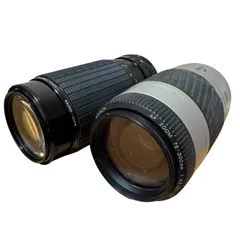 SIGMA 80-200mm F4.5-5.6 OMマウント MINOLTA ミノルタ AF ZOOM 75-300mm オールド レンズ ズーム カメラ ジャンク