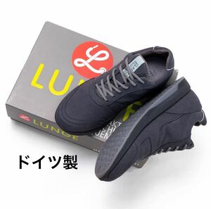 新品★ドイツ製★定価3.6万円★LUNGE Classic Walk ＜R＞- GREY/GREY★ルンゲ クラシックウォーク グレー 高反発ソール US8.5 26.5cm