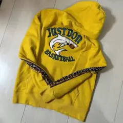 JUSTDON BASKETBALL イエローフーディ