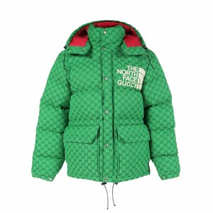 グッチ GUCCI × THE NORTH FACE ダウンジャケット GGキャンバス ブランドオフ GUCCI その他 ダウンジャケット 中古 メンズ