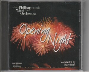 CD Opening Night Philharmonic Wind Orchestra