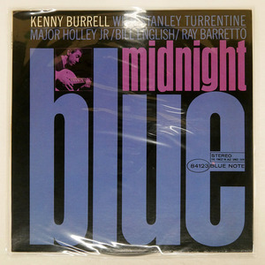 US盤 KENNY BURRELL/MIDNIGHT BLUE/BLUE NOTE BST84123 LP